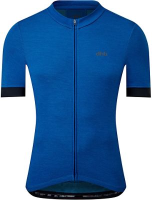 dhb Merino Short Sleeve Jersey - Bright Blue - XS, Bright Blue